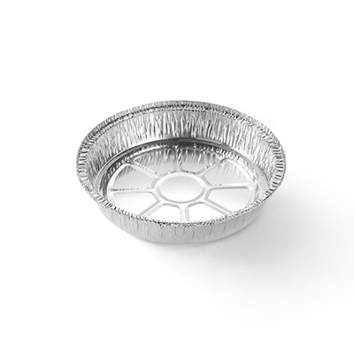 Round Standard Weight Foil Take-Out Pan (6.42")