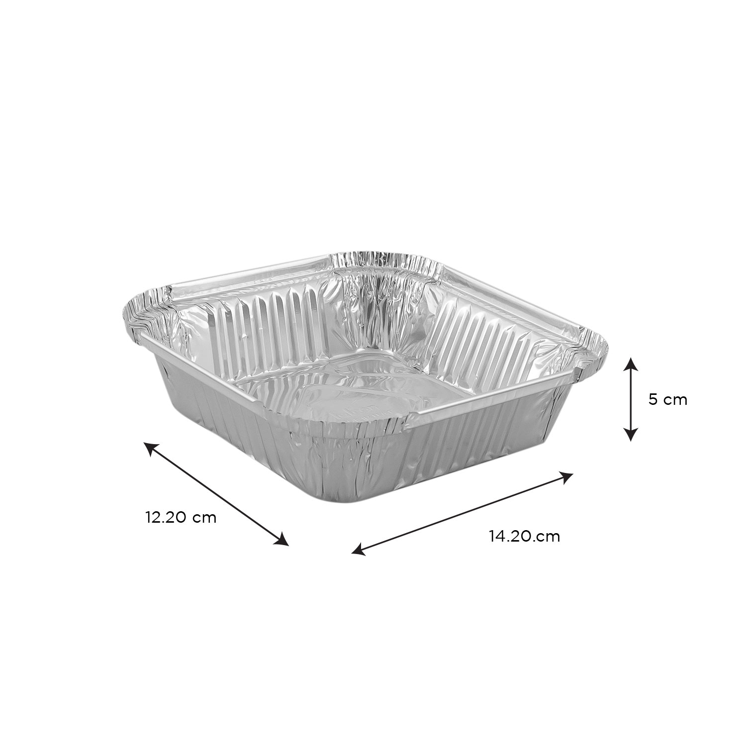 1 lb. Oblong Take-Out Foil Container